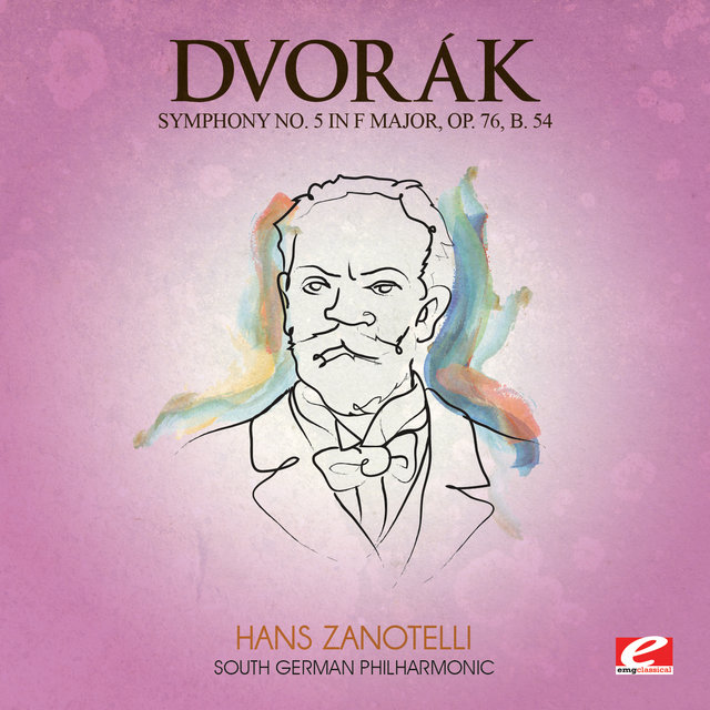 Cover art for album Dvorák: Symphony No. 5 in F Major, Op. 76, B. 54 (Digitally Remastered) by Antonín Dvořák