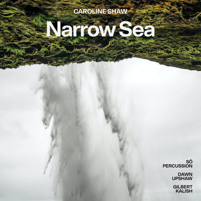 Cover art for album Caroline Shaw: Narrow Sea by Dawn Upshaw, Gilbert Kalish, Sō Percussion