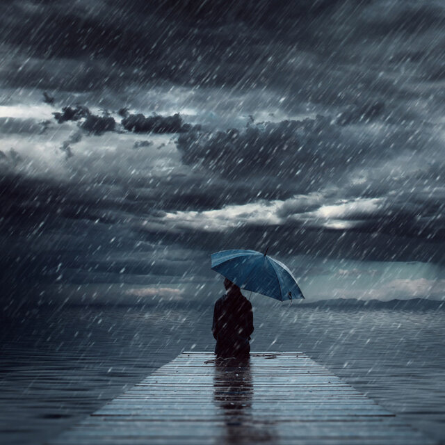 Zen Rain by the Lake: Serene Chill Music Rain