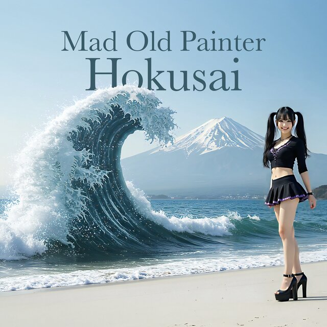 Mad Old Painter Hokusai
