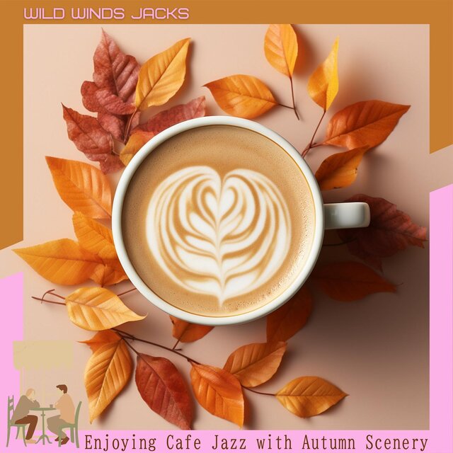 Enjoying Cafe Jazz with Autumn Scenery