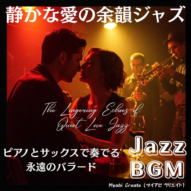 静かな愛の余韻ジャズ - ピアノとサックスで奏でる永遠のバラード BGM Jazz 作業用 勉強用 店舗用 睡眠用
