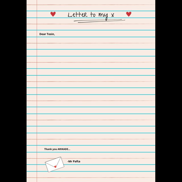 Letter To My X (Verse 2) (feat. DaBlixx Osha)