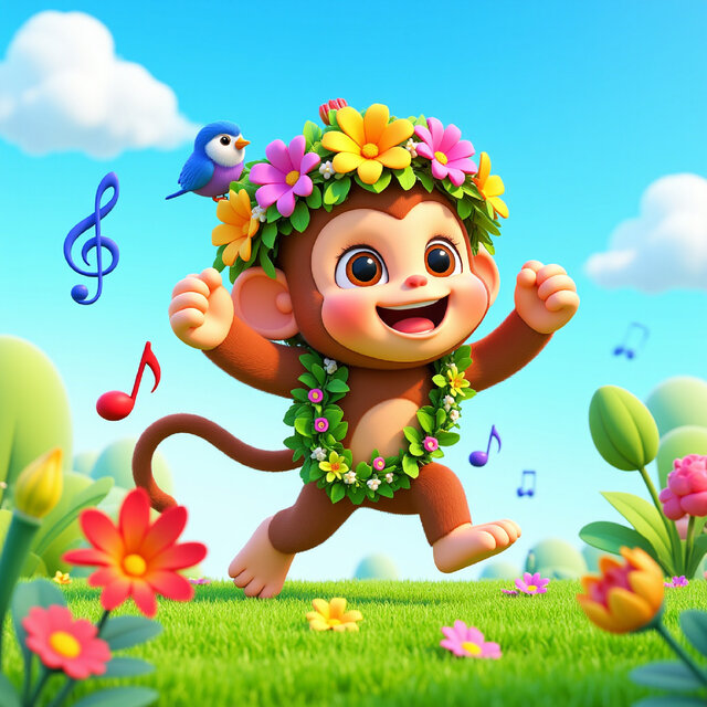 Funny Little Monkey
