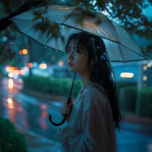 Raining