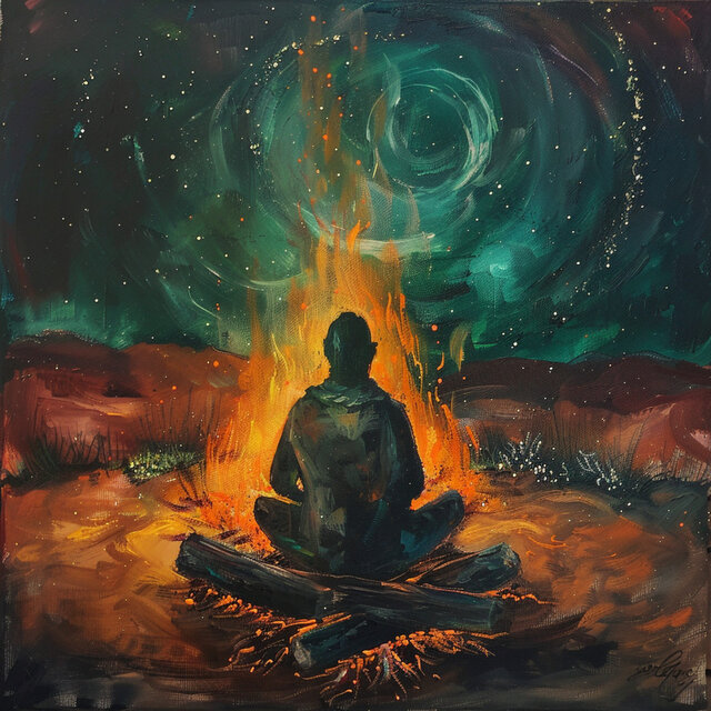 Sueños De Fuego: Melodías De Brasas Tranquilas