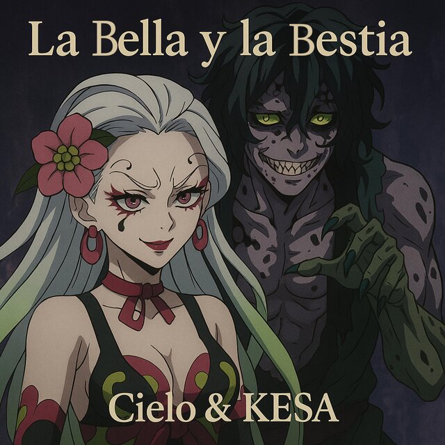 La bella y la bestia (Daki y Gyutaro)