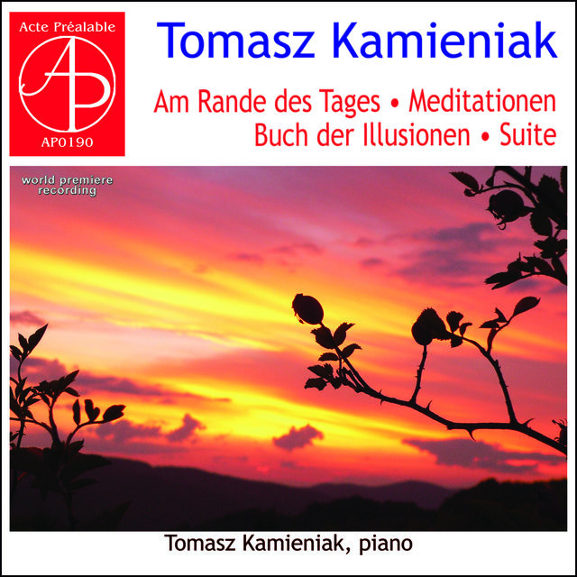 Tomasz kamieniak - am rande des tages (World premiere recording)