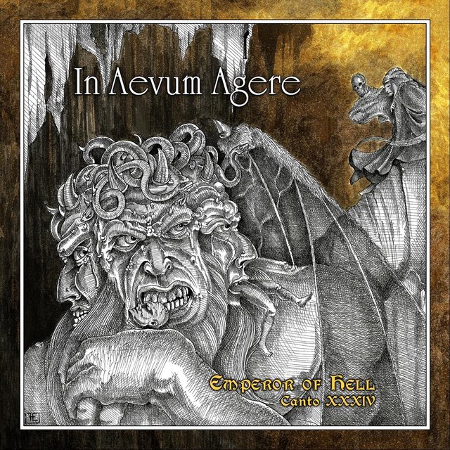 Cover art for album Emperor of Hell: Canto XXXIV by In Aevum Agere