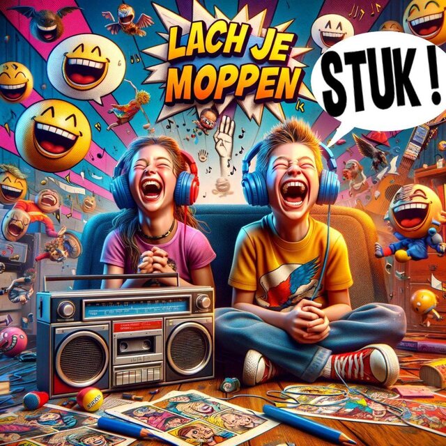 Lach je stuk moppen album 2 | De Tekentovenaar