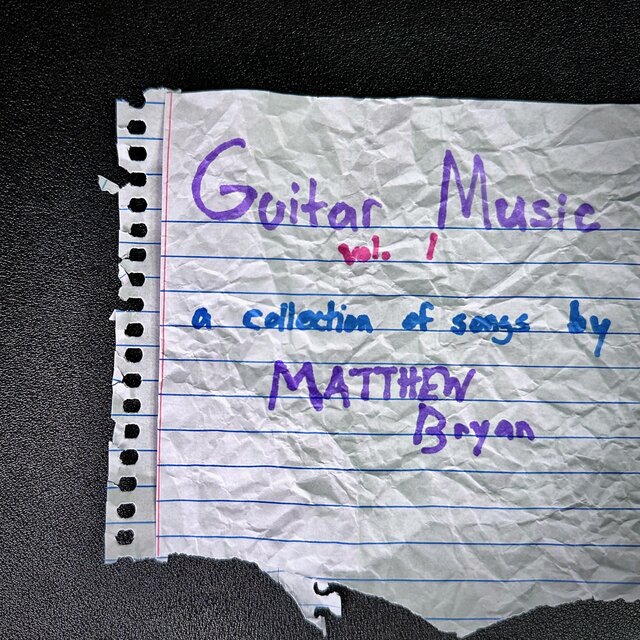 Guitar Music, Vol. 1