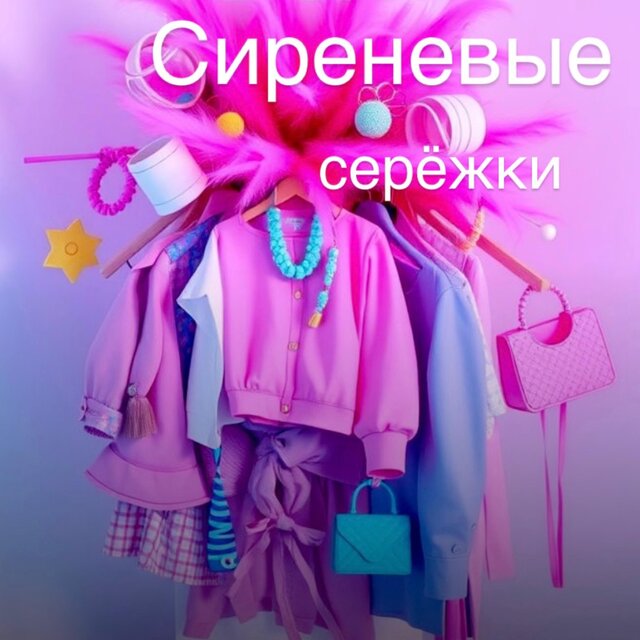Сиреневые серёжки