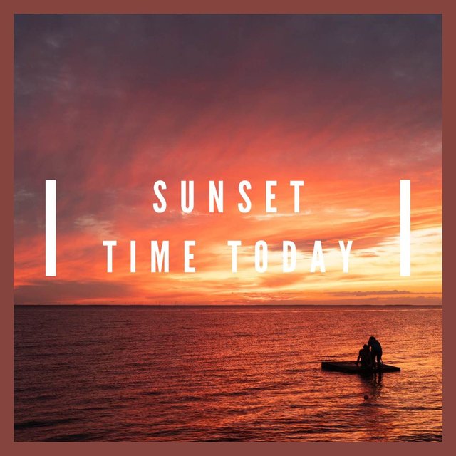 Sunset Time Today