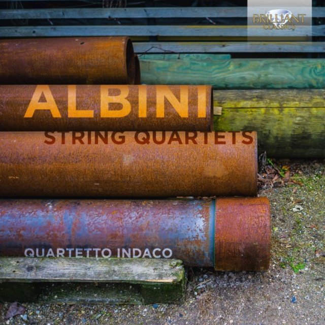 Cover art for album Albini: String Quartets by Quartetto Indaco