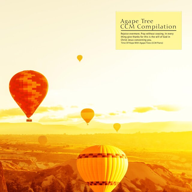 Time Of Hope With Agape Trees (CCM Piano)