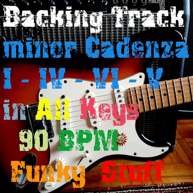 Backing Track minor Cadenza I IV VI V in All Keys