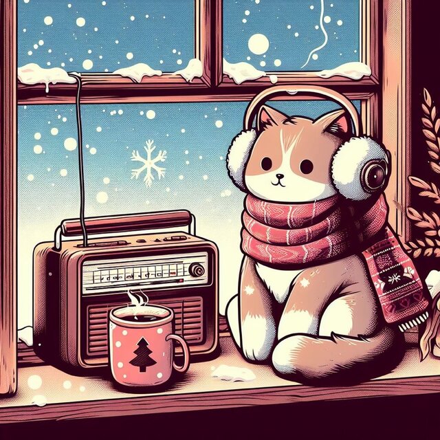 Lofi Snowy Seashore Sonata