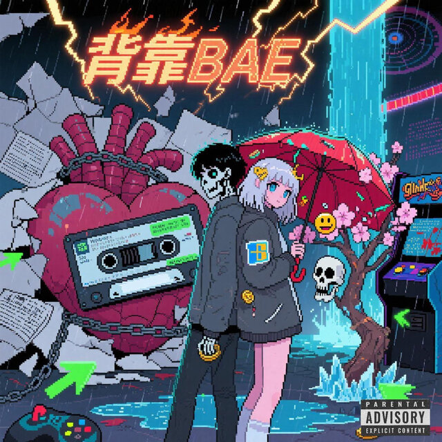 背靠Bae