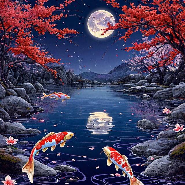 Midnight Koi Ponds