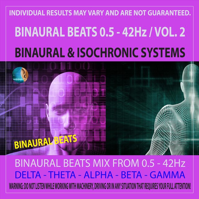 Binaural Beats 0.5 - 42Hz / Vol. 2