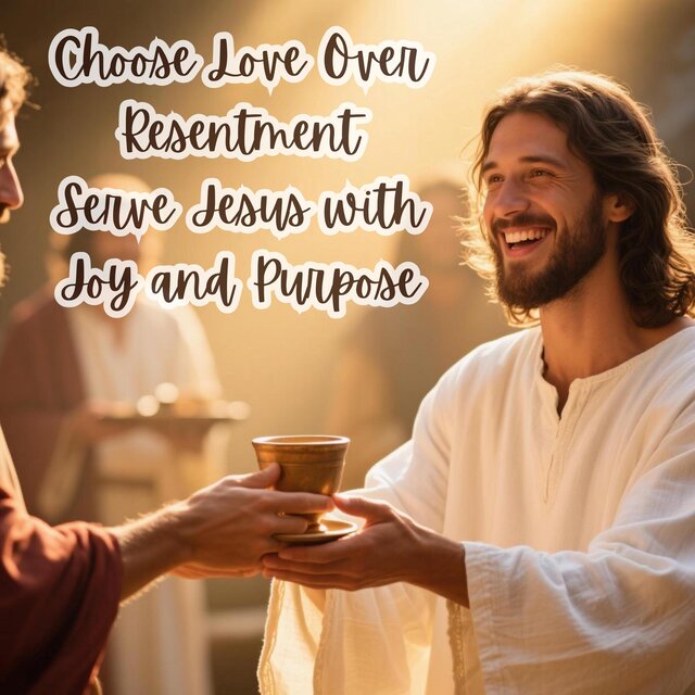 Choose Love Over Resentment: Serve Jesus with Joy and Purpose