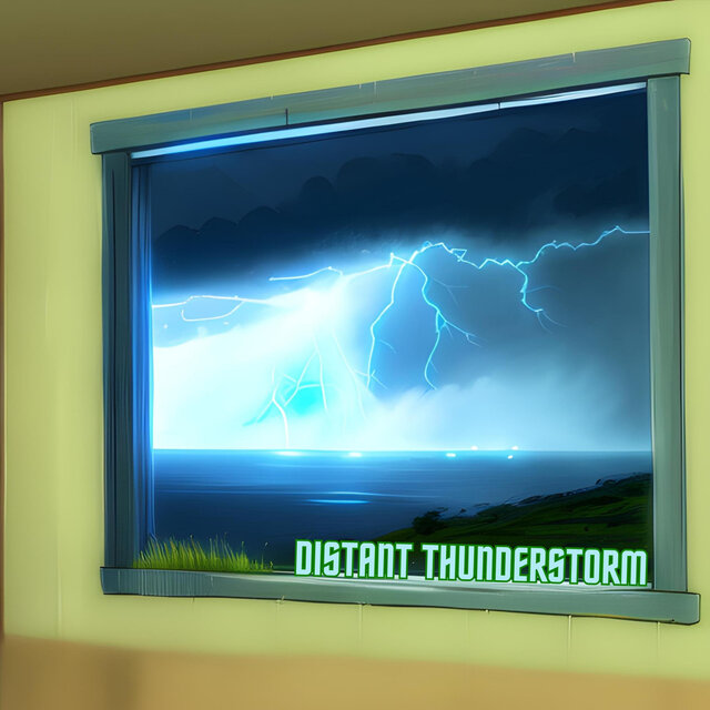 Distant Thunderstorm and Calm Monsoon for Deep Sleep, Relaxation and Mindfulness
