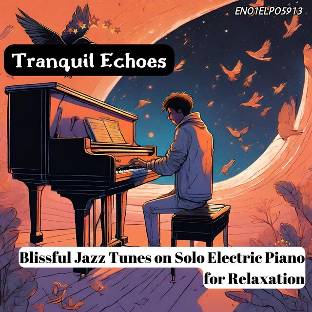 Tranquil Echoes: Blissful Jazz Tunes on Solo Electric Piano for Relaxation