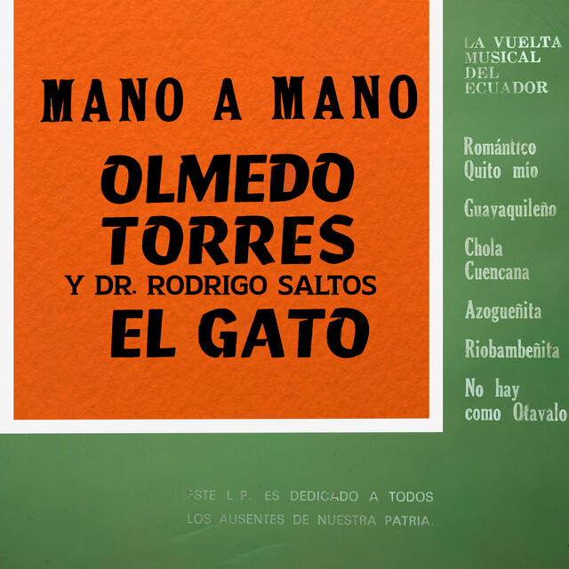 Mano a Mano Olmedo Torres y Dr. Rodrigo Saltos 