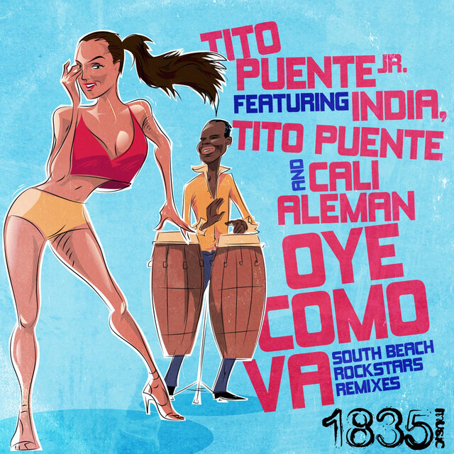 Cover art for album Oye Como Va (South Beach Rockstars Remixes) by Tito Puente Jr., India, Tito Puente, Cali Aleman