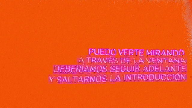 next door (Spanish Lyric Video)