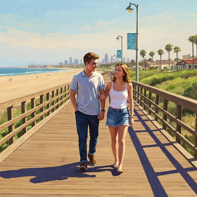 Meet Me Where the Boardwalk Ends (San Diego, California)