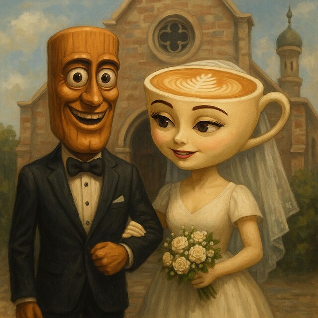 Tung Tung Tung Sahur Ballerina Cappuccina Wedding Day