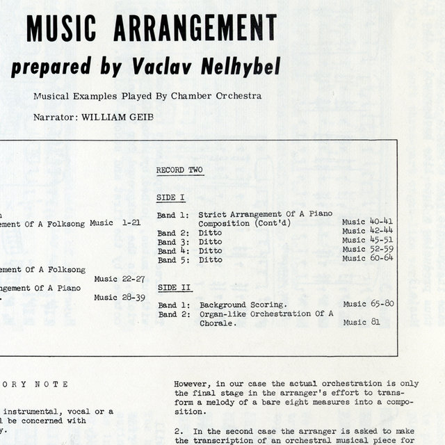 Music Arrangement