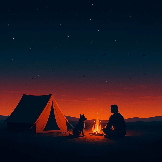 Calm Campfire