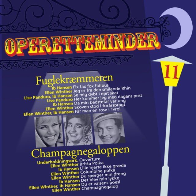 Operetteminder Vol. 11 - Fuglekræmmeren - Champagnegaloppen