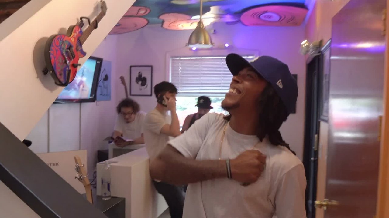Smoothies in the studio