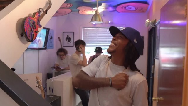 Smoothies in the studio