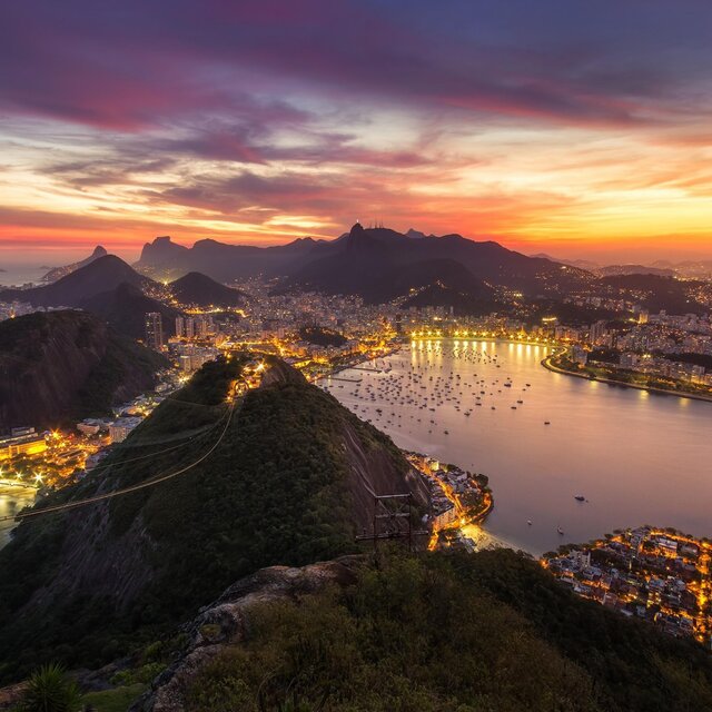 Sunset in Brazil