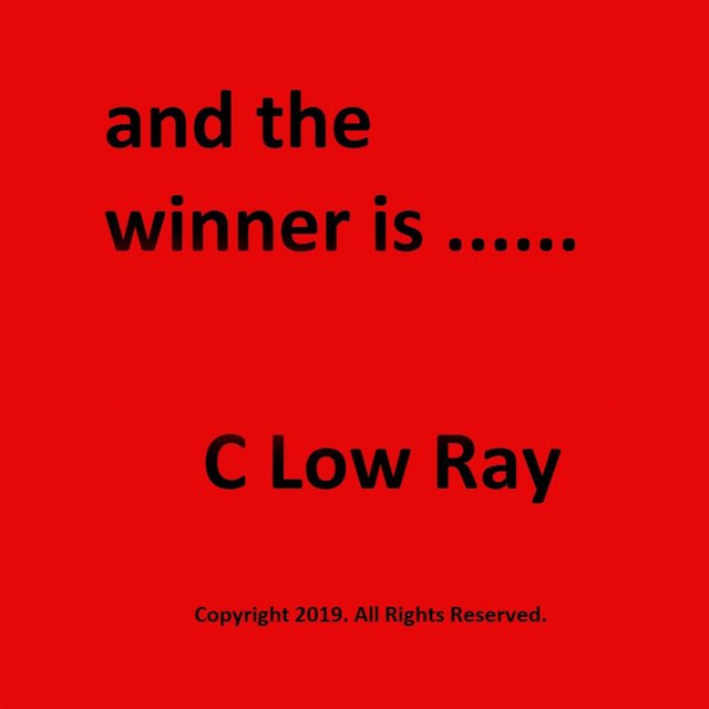 And the Winner Is ...