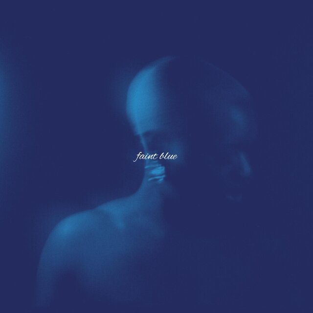 faint blue