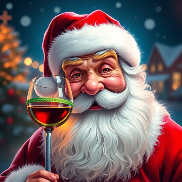 Julfest med tomten