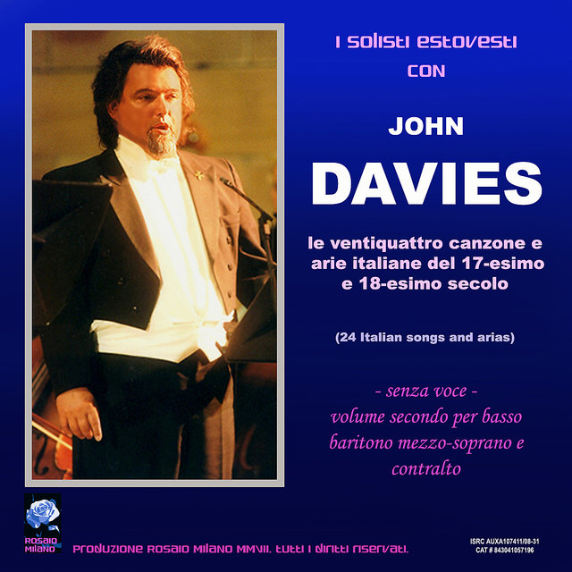 24 Italian Songs and Arias - Backing Tracks - Volume 2 - Low Keys (Collection)
