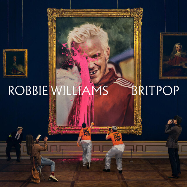Cover art for album BRITPOP (Deluxe Edition) by Robbie Williams