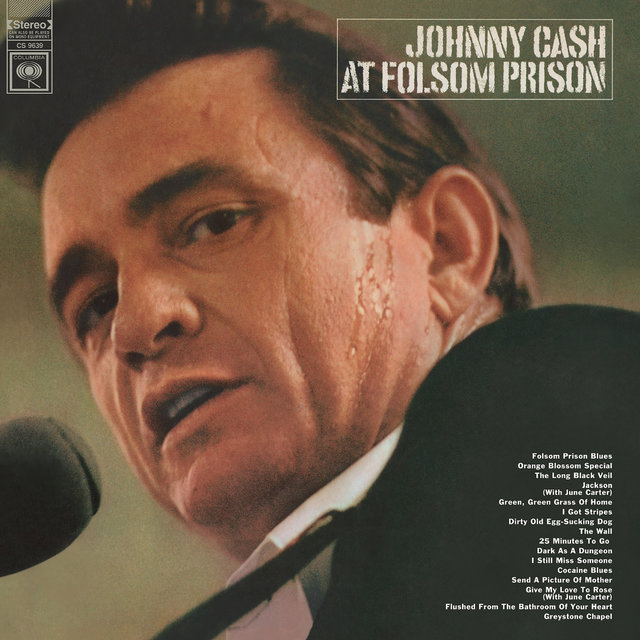 Cover art for album At Folsom Prison by Johnny Cash