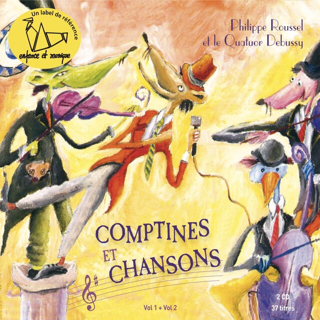 Philippe Roussel et le quatuor Debussy - Enfance et Musique