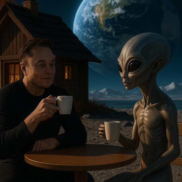 Coffee On The Moon – 2050