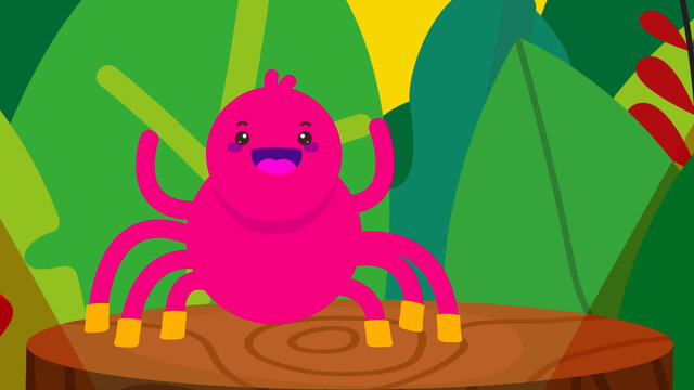 Itsy Bitsy Spider Dance