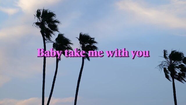 Baby Take Me (Lyric Video)