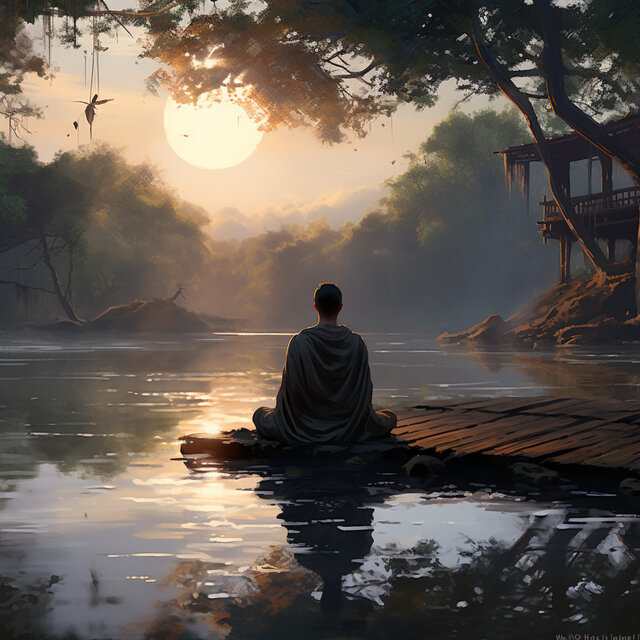 Meditación Del Arroyo: Cadencia De Tonos Pacíficos