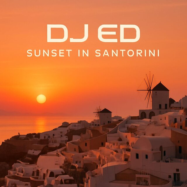 Sunset In Santorini